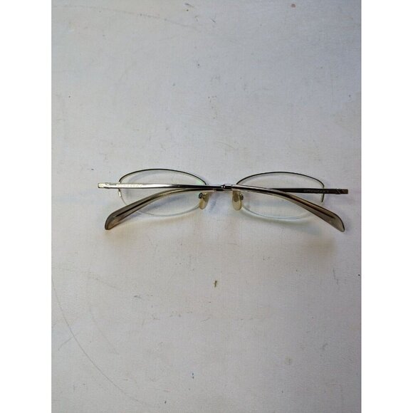 Authentic Burberry B-3517j Unisex Silver Halfrim Frames Only 49-18-136 - Picture 9 of 11